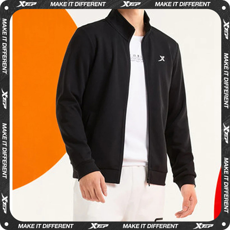 Xtep Men'S Fashion Sports Sweater Loose Fashion Pullover Casual Casual Sports Shirt Comfortable