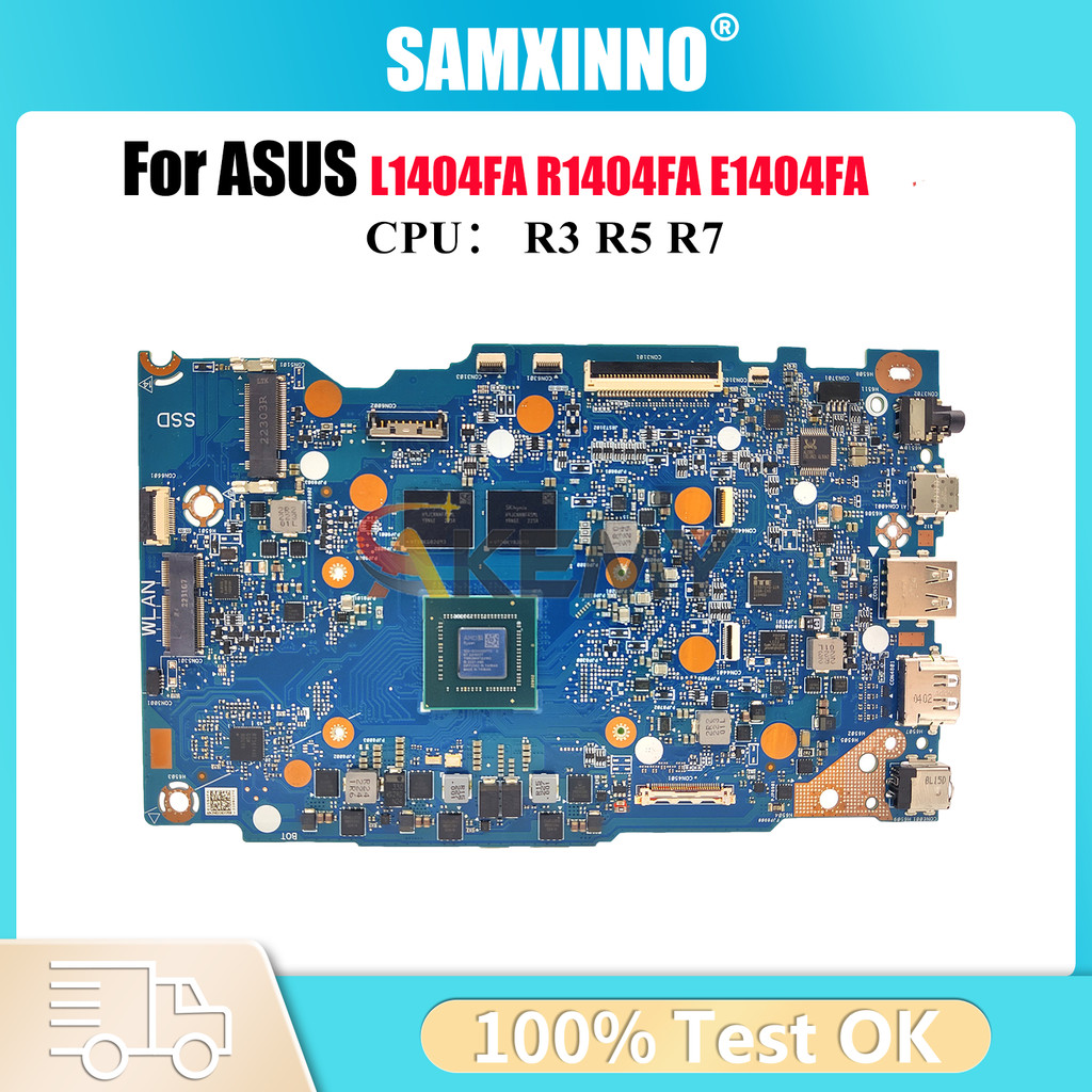 E1404Fa Laptop Motherboard For Asus Eeebook E14 L1404Fa R1404Fa E1404F E1404Fa Mainboard W/ R3 R5 R7