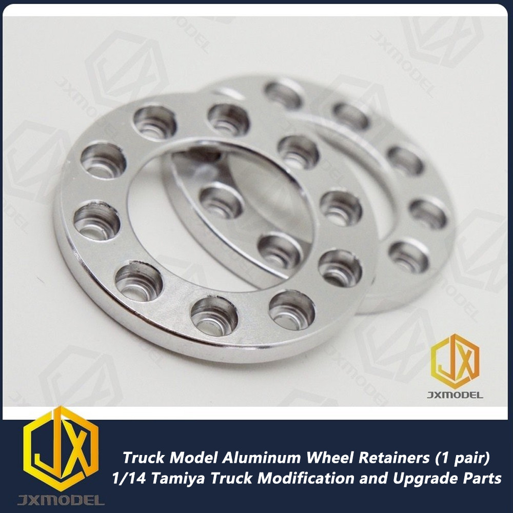 Jx El Simulated Metal Aluminum Alloy Wheel Retainer For Tamiya 1/14 Tractor Truck Dump Truck El Toy