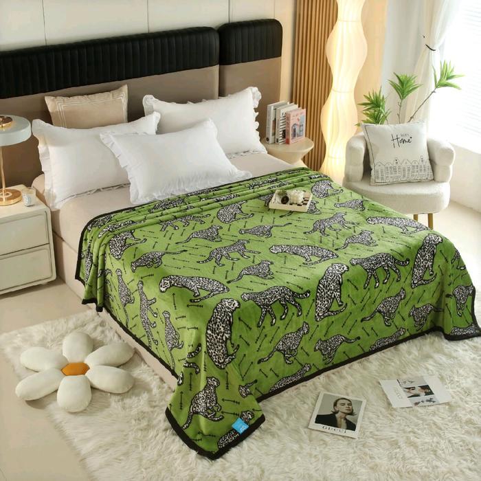 ORIGINAL Selimut Dewasa Tebal SRH Bulu Lembut Polister 200X230CM 1200 gram Hadiah Kado waffle zigzag