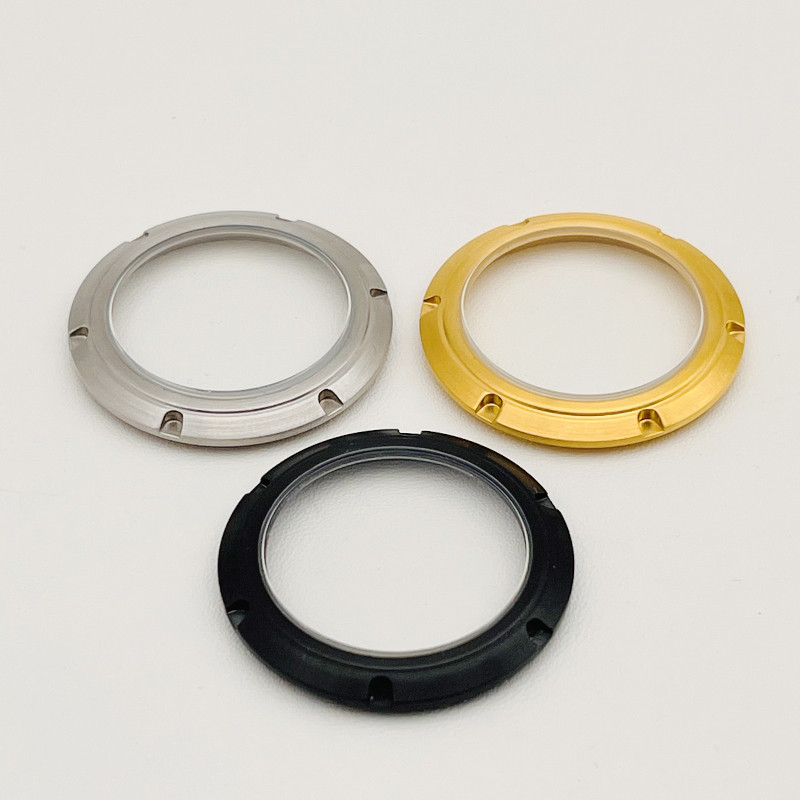 Transparent Watch Back Cover Fits Seiko 6105 Tuna Can Samurai Skx007 Srpd Diving Watch Case Nh35