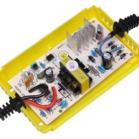 AEBDG CHARGER AKI 2A 12V MOTOR MOBIL KABEL INDONESIA CASAN AKI ACCU ALAT CAS AKI MOTOR MOBIL 12V 2A