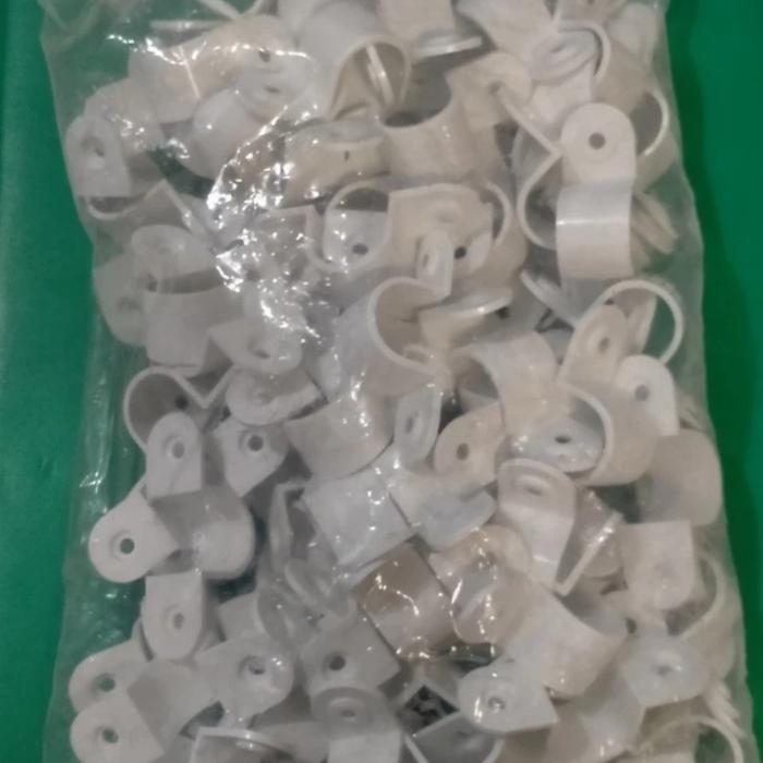 Klem Pipa 20Mm / Klem Pipa Listrik / Klem Pipa Conduit Konduit