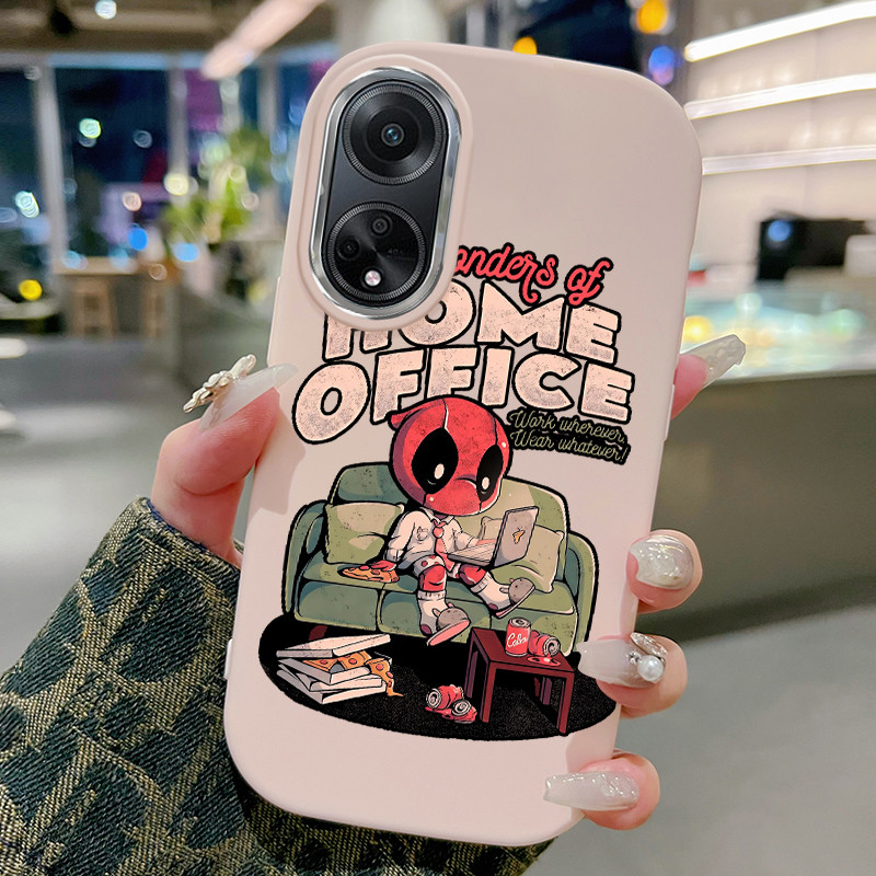 Casing Hp Untuk OPPO A98 5G A1 5G F23 5G Case Casing Anime pola Kesing HP Cesing bulat gemuk Kasing 