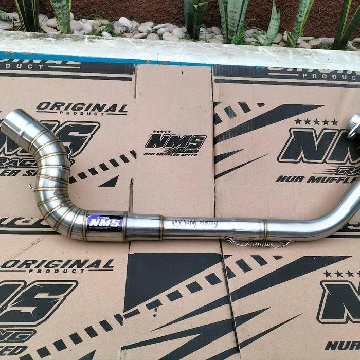 Leheran Knalpot Mx King Dan Mx 135 Tipe Malaysia Inlet50Mm Ori Nms Racing