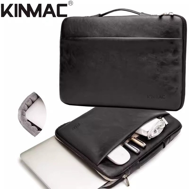 Brand Kinmac Laptop Bag 12,13.3,14,15.4,15.6,16 Inch,Waterproof Lady Man Sleeve Case For MacBook Air