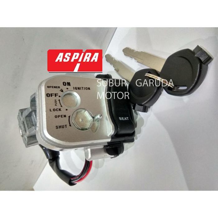 Ready KUNCI KONTAK VARIO 125 MERK ASPIRA KUALITAS ORISINIL ASTRA OTOPARTS