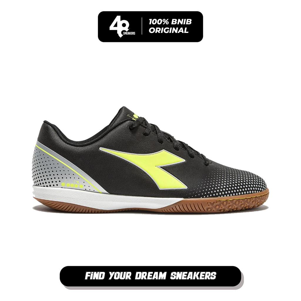 Sepatu Futsal Pria Diadora Pichichi 7 Black (DIA180711262) Original