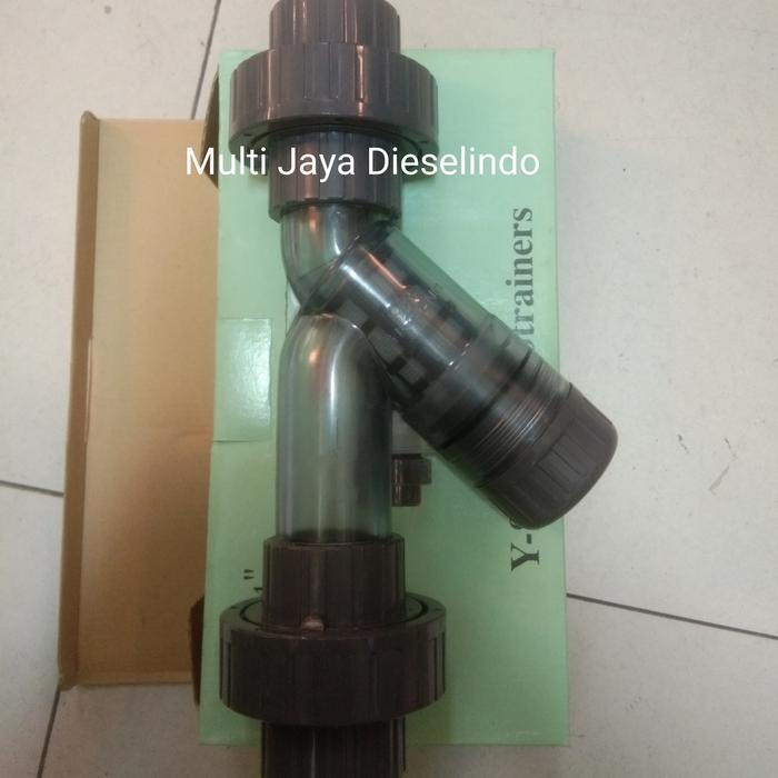 Y Strainer Pvc Clear 1" Inch / Y Strainer Pvc Bening Sh