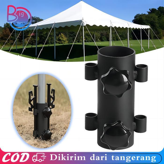 Pemegang Batang Tenda Stand Holder Tiang Tenda Tiang Kanopi Holder Pasak Tenda Untuk Camping /