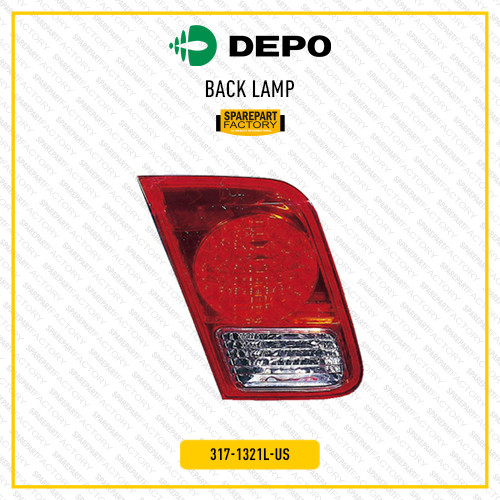 Back Lamp Lampu Belakang Kiri Honda Civic 2003 DEPO