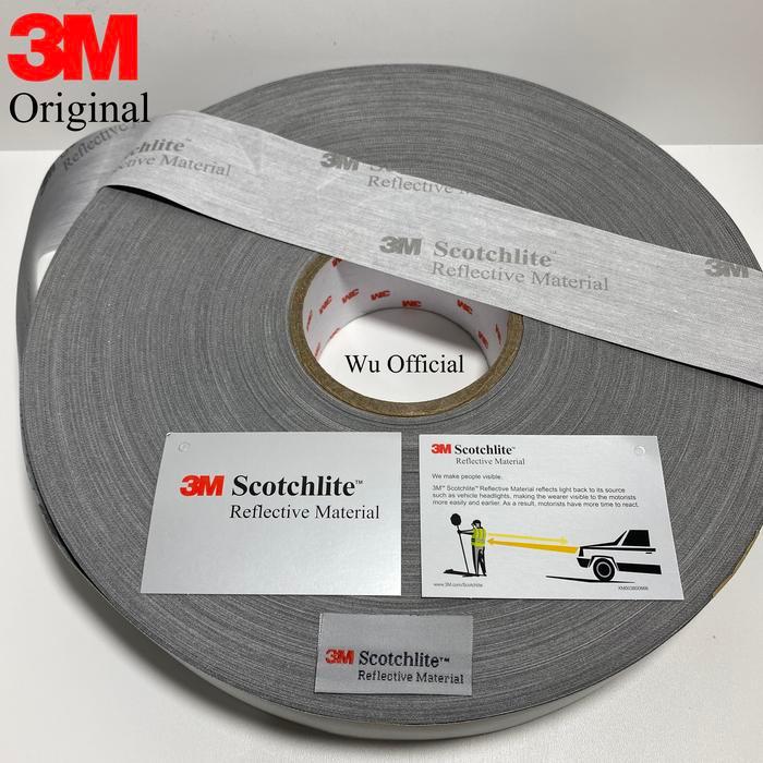 [] Scotlite / Reflective / Scotchlite tape 8906 3M lebar 5cm per meter