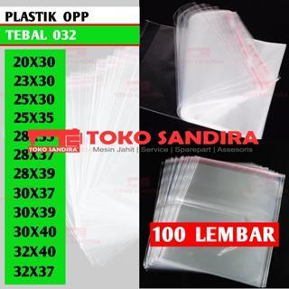 Stok Baru 100 lembar plastik OPP tebal 032/opp murah/plastik opp grosir/platik opp murah/plastik