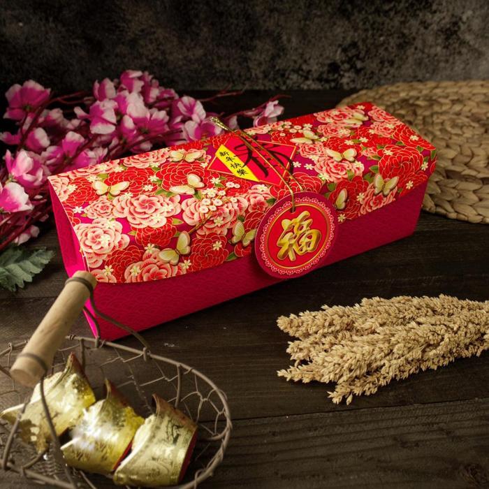 Stok Baru Dus Bolu Gulung Kotak Roti Imlek Kemasan Box Kue Roll Cake CNYMEIYANG