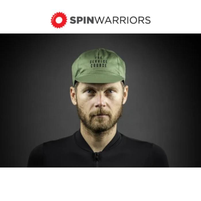 THE SERVICE COURSE CYCLING CAP - GREEN