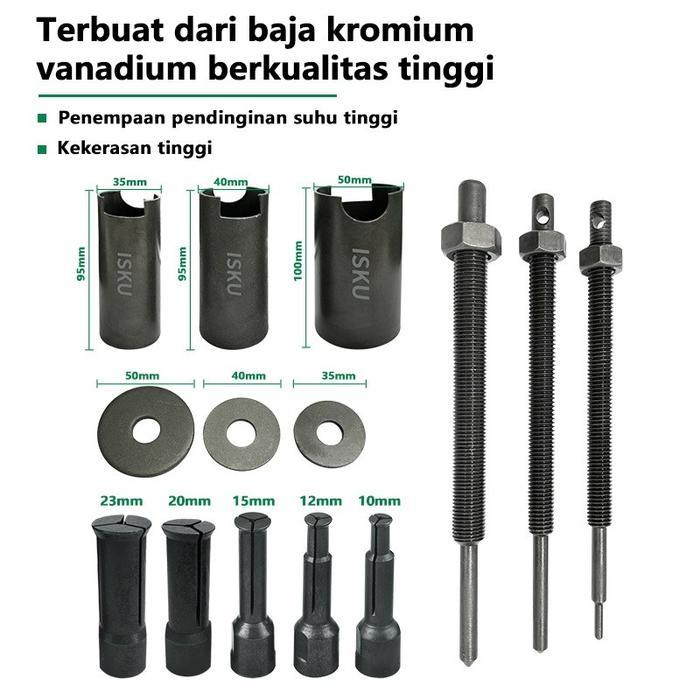 ISKU Treker Bearing Puller Set 5 Pcs CVT Treker Grip On Treker Bearing Puller Set