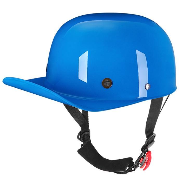 Helm Harley Kendaraan Listrik Setengah Helm Sepeda Motor Sendok Berbentuk Helm Rocker Topi Helm