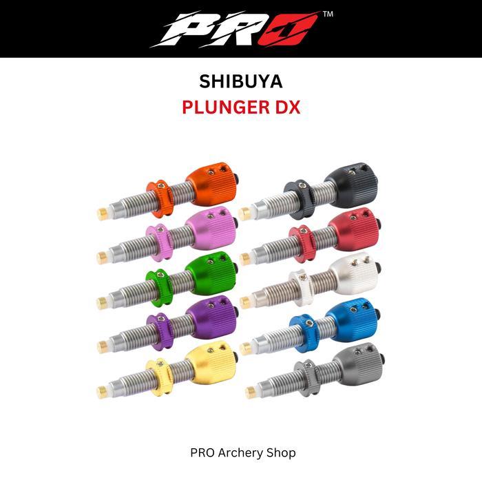 Plunger Button Shibuya Dx / Plunger Panahan / Alat Panahan / Plunger Shibuya / Pro Archery Shop Co