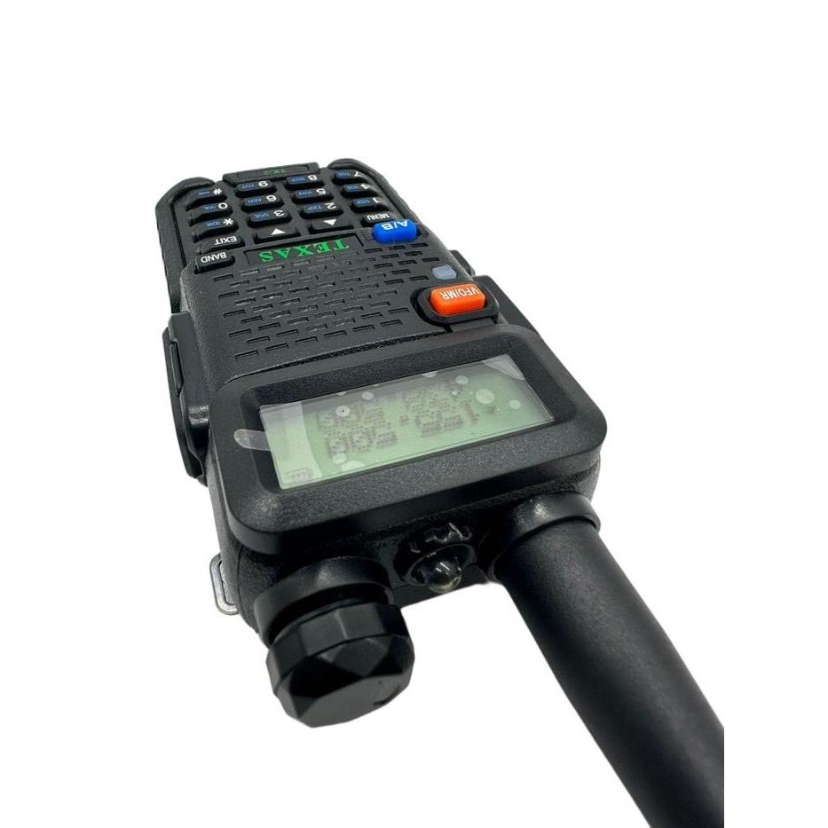 "New" Walkie Talkie Texas Tx-2 Dualband 5KM 10 KM Garansi Internasional Ht