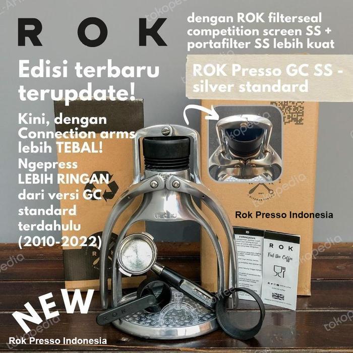 ROK PRESSO GC | MESIN ESPRESSO MANUAL