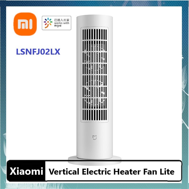 Mijia Kipas Pemanas Listrik Vertikal Lite 2000W NTC Probe Penginderaan Pemanasan Kontrol Suhu Konsta