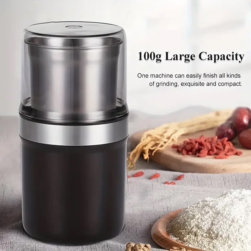 Penggiling Kopi Elektrik Mini Kecil untuk Blender Bumbu Biji Kopi Berbumbu dan Penggiling Espresso P