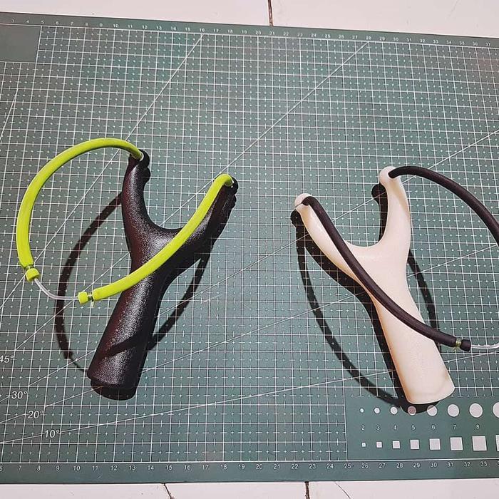 Frame Ketapel Ikan Resin Impor Presisi