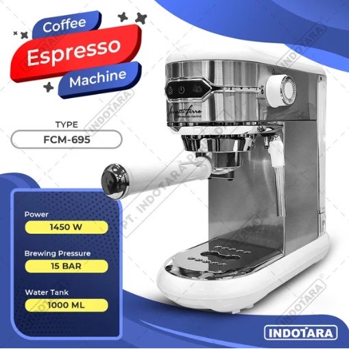 Mesin Kopi Espresso - Espresso Machine Ferratti Ferro FCM-695