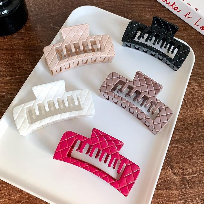 Doeng Aksesoris Jepit Jedai Rambut Silikon Elastis Lembek Anti Patah Wanita Korean Style