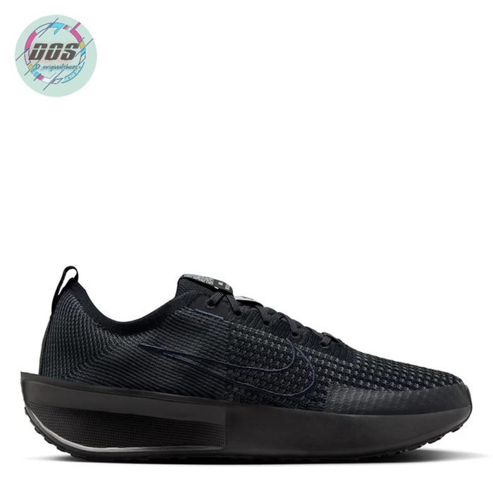 Nike Interact Running Shoes Men'S Original -Black Anthracite
