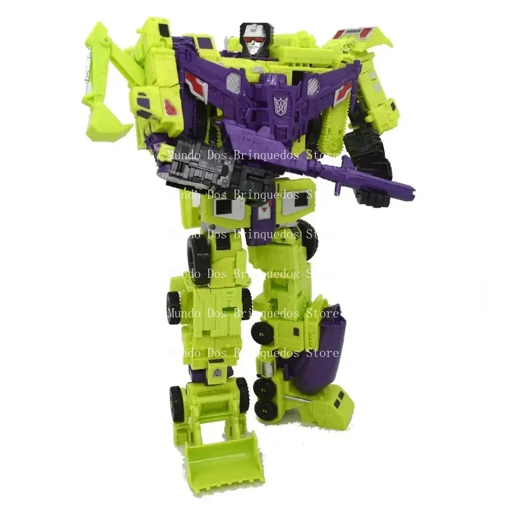 HZX 6In1 Devastator Haizhixing Transformation Toys Anime Action Figure KO G1 Robot Aircraft