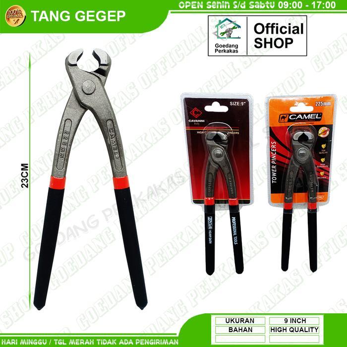 Sherlock - Tang Gegep 9 Inch Kakatua Catut Potong Kawat Tower Pincer