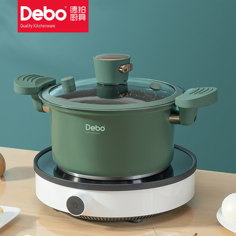 Debo Panci Masak Presto Mikro Baja Tahan Karat Kualitas Tinggi Panci Masak Anti Lengket Peralatan Da