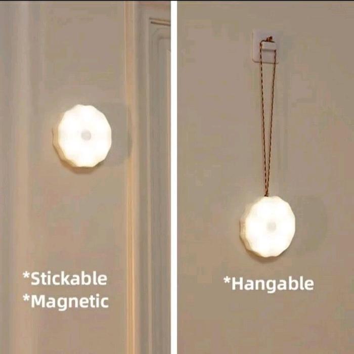 LAMPU TIDUR HIAS LED OTOMATIS SENSOR GERAK KAMAR TIDUR/DAPUR/KAMAR MANDI