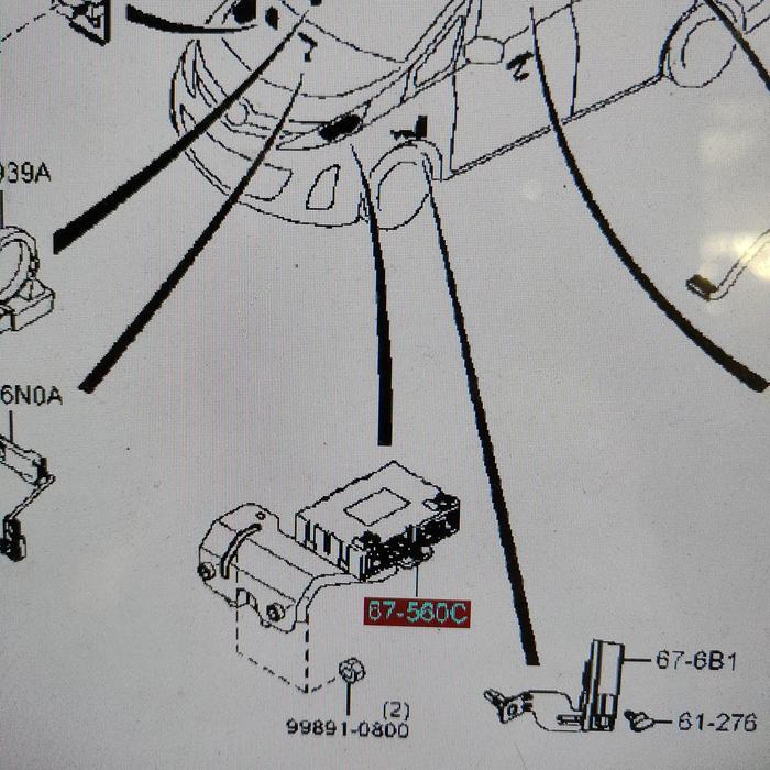 Mazda Genuine Parts Module BCM Mazda Biante belum Skyactive C27667560