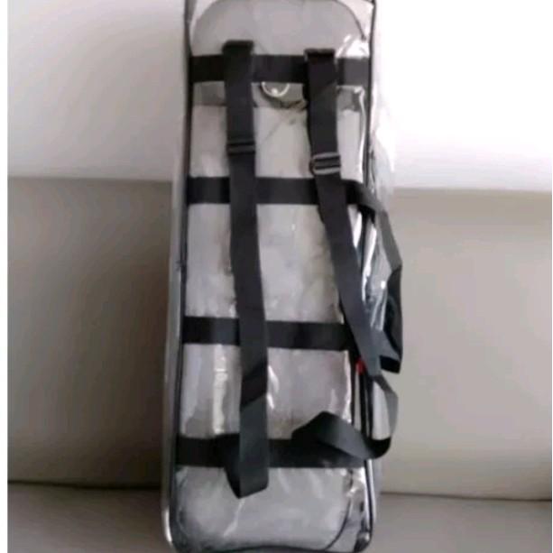 mika utk case biola kotak , tas ransel jas hujan biola utk case biola kotak