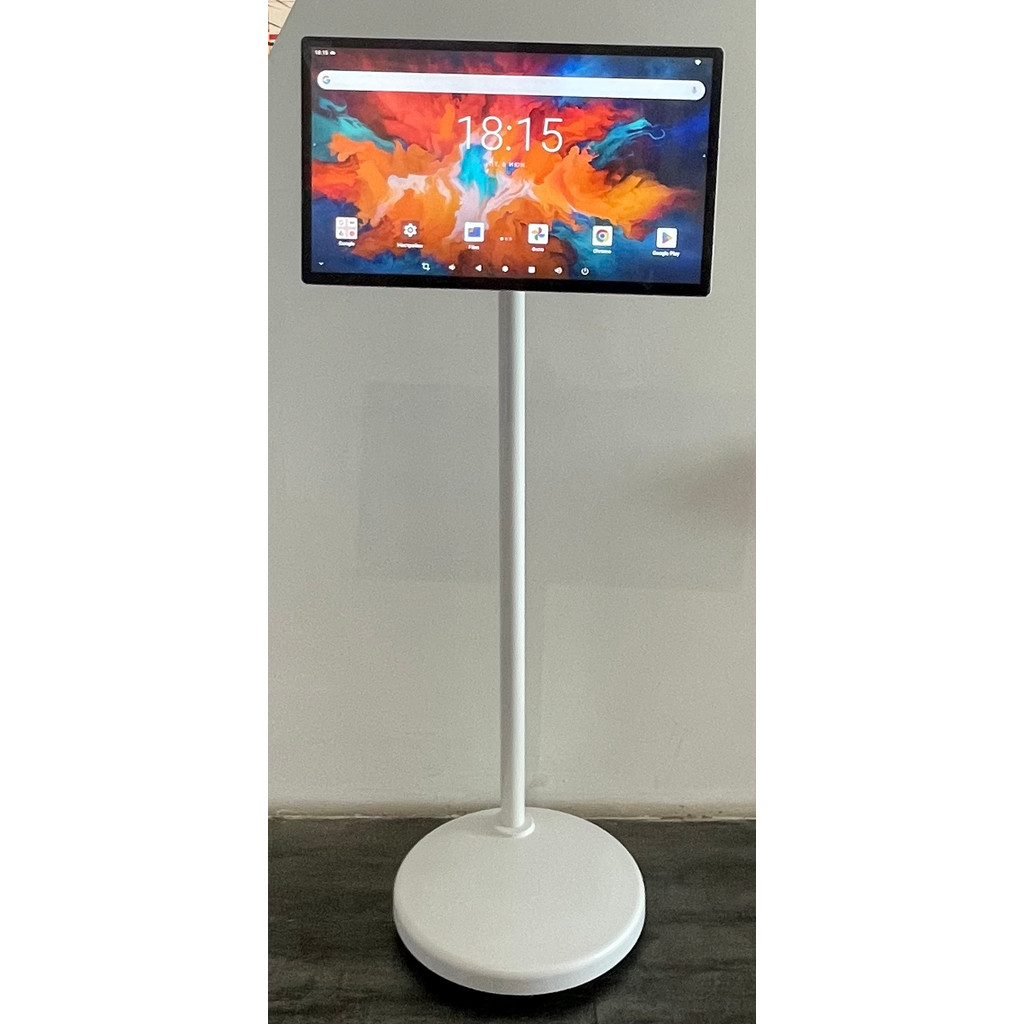 Interactive 21.5 Inch LCD Android Touch Screen Indoor Portable Smart Tv Floor Standing Smart Tv with