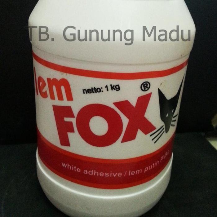 Lem Fox Putih / Lem Putih / Lem Kayu 1Kg