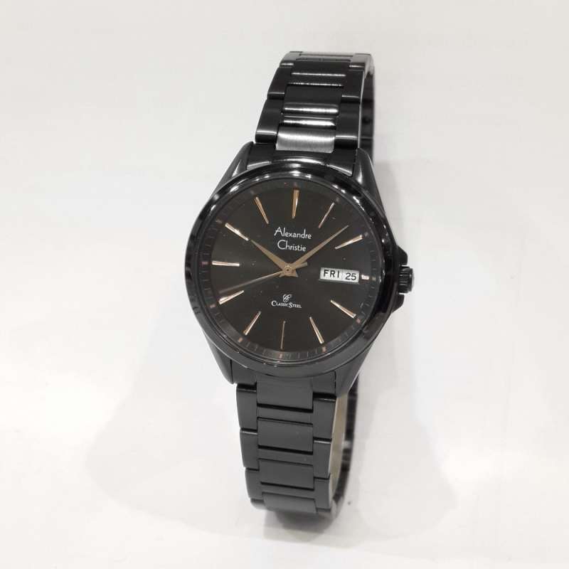 Alexandre Christie Classic Steel 8592LDB Jam Tangan Wanita