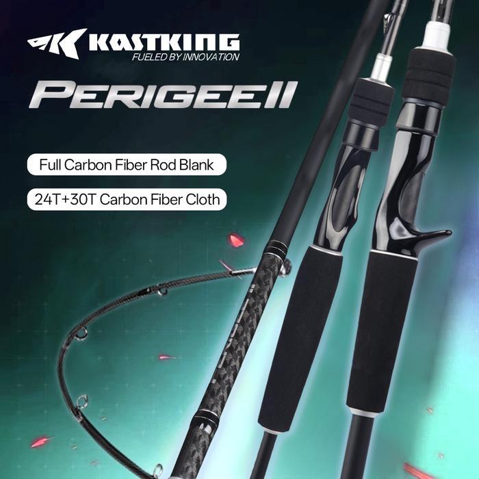 KastKing Perigee II Joran Pancing Spinning & Casting 24 Ton Serat Karbon Blank 24T+30T Carbon Fiber 