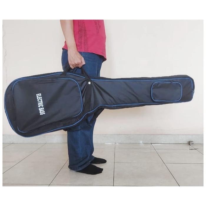 Tas Bass Elektrik / Tas Gitar Bass / Softcase Sarung Gitar Bass