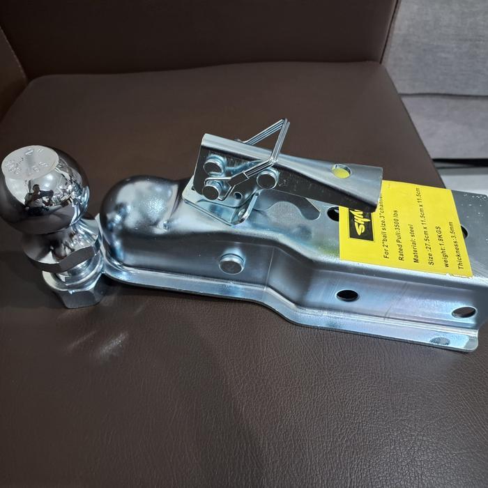 Trailer Coupler Anhang dan Ball 2" Set Towing Hitch Ball