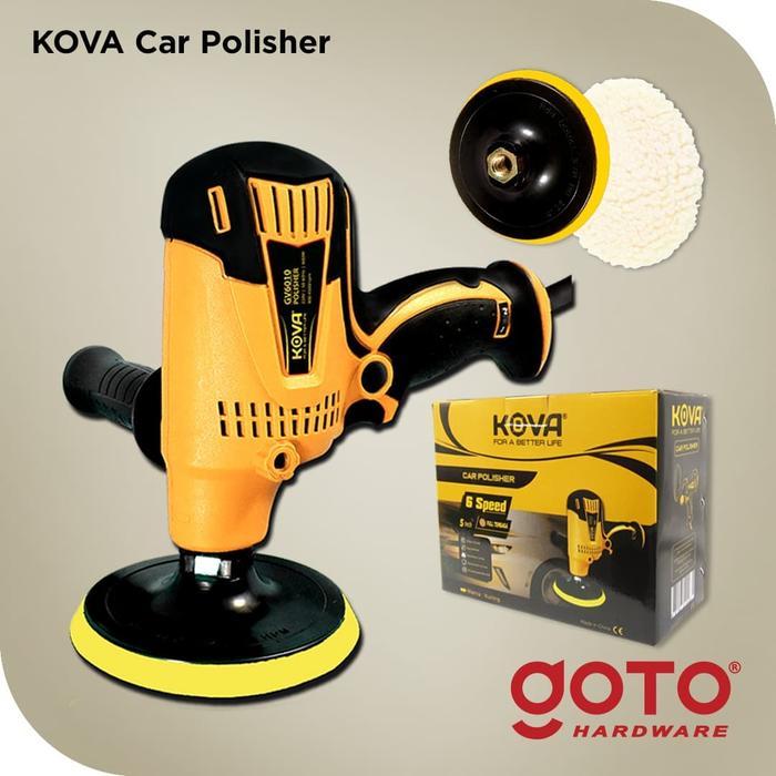 Krisbow Modern - Mesin Poles Polisher Mobil Motor Car Alat Disc Disk + Wool Polisher