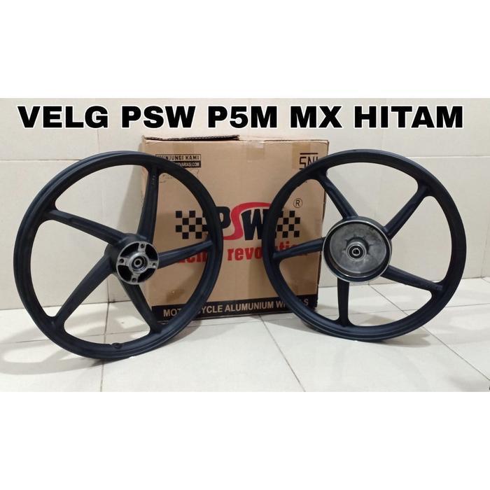 Velg bintang racing PSW palang 5 miring motor bebek