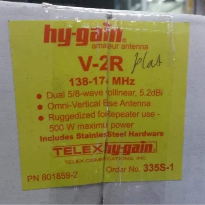 Terbaru Best Quality 100% Original Antena V2R Telex Hygain Terbaik