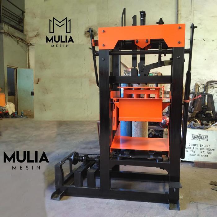 Mesin Cetak Batako siap pakai mesin pres batako