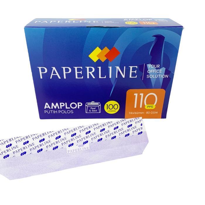 "New" PAPERLINE Amplop PPS Polos Ukuran 90 110 104 - Plain Envelope