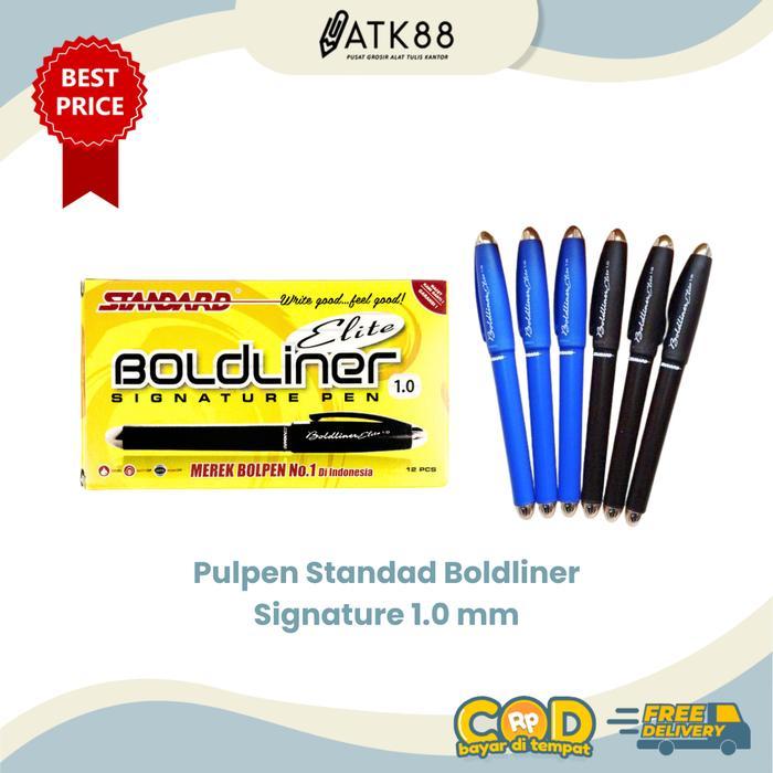 "New" Pulpen Standard Boldliner Elite Signature Pen