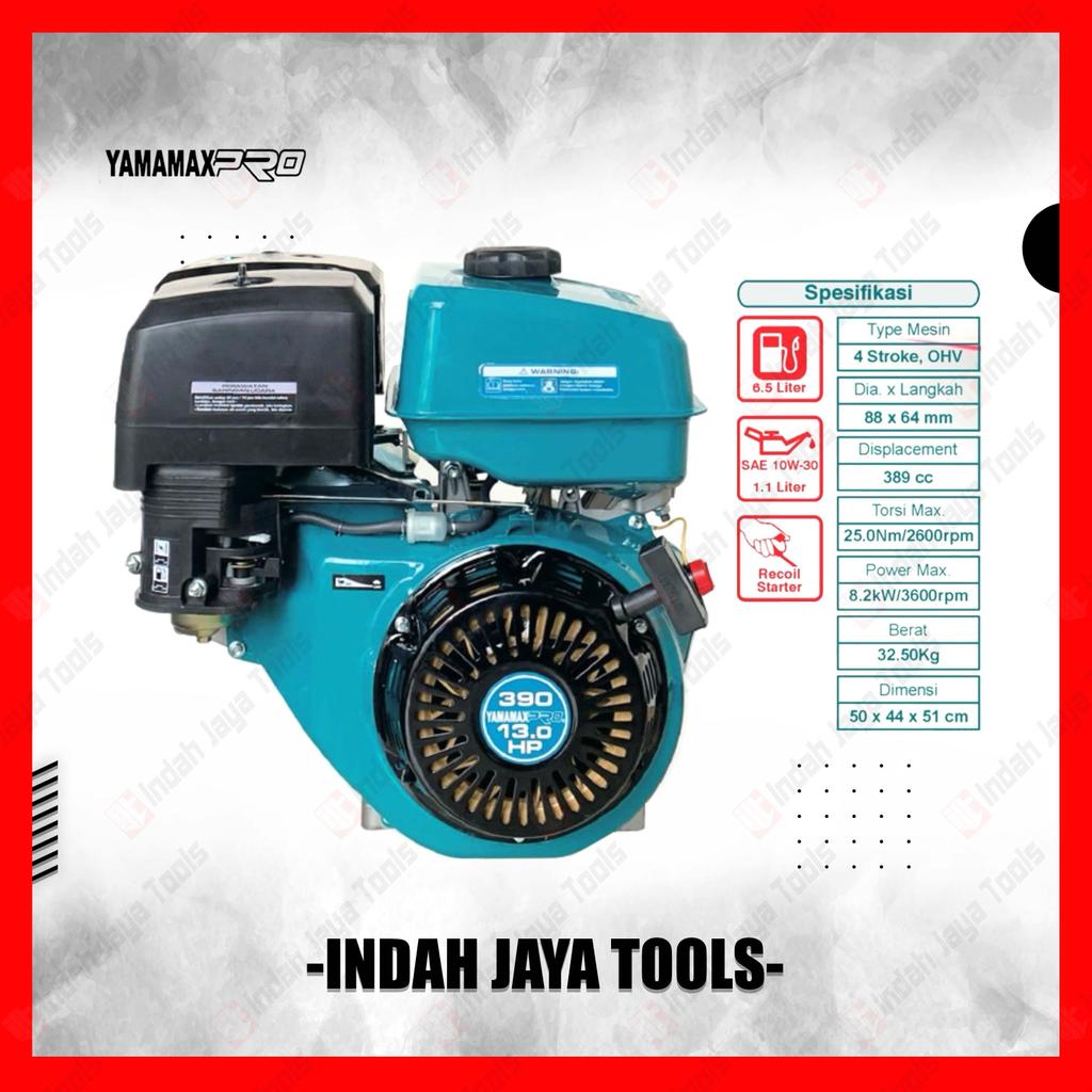 YAMAMAX PRO GX-390 Engine Bensin 13 HP Mesin Penggerak Motor 4 Tak