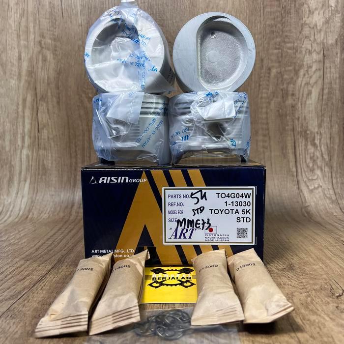 Piston Seher Set Kijang 5K / Super / Grand (Std) - Seher Toyota - Art